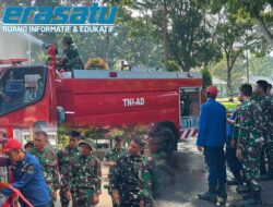 Yonif 144 Jaya Yudha Siapkan Dua Mobil Damkar Canggih