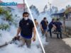 Basmi Nyamuk DBD, DPD NasDem Rejang Lebong Fogging Lingkungan Warga