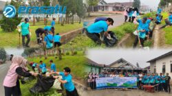Peringati HUT ke-31, PLN Indonesia Power UBP Bengkulu Gelar Aksi Bersih Bersama Warga