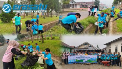Peringati HUT ke-31, PLN Indonesia Power UBP Bengkulu Gelar Aksi Bersih Bersama Warga