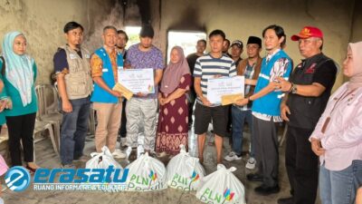PLN IP UBP Bengkulu Santuni Korban Kebakaran di Kepahiang