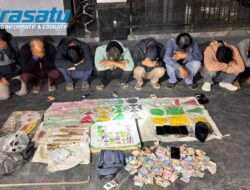 Gerebek Lokasi Judi Bola Gelinding di Karang Jaya, Polisi Amankan Delapan Orang 